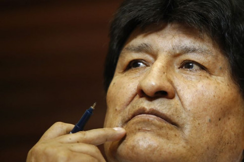 Tras casi un año de asilo en Argentina Evo Morales viajó a Venezuela Latinoamérica