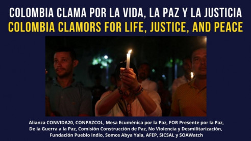 Colombia clama por la Vida, la Justicia y la Paz Actualidad