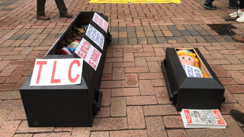 Papicultores protestaron en Bogotá para exigir a Duque que no deje morir el agro colombiano Actualidad