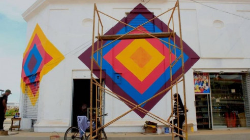 La capital petrolera de Venezuela se llena de color con el Festival Internacional de Grafitti y Muralismo Latinoamérica