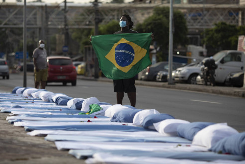 Brasil se acerca a las 580.000 muertes por Covid-19 desde el inicio de la pandemia Latinoamérica