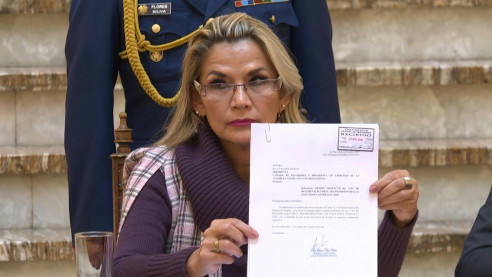 Gobierno ilegítimo de Bolivia presenta ley para nuevas elecciones Latinoamérica