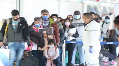 Regresan 207 venezolanos a su país con el Plan Vuelta a la Patria Venezuela