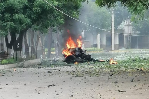 Reportan explosión de coche bomba en brigada del Ejército colombiano en Cúcuta Latinoamérica