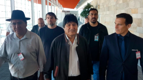 Evo Morales llegó a Argentina como refugiado político Bolivia