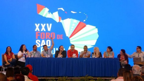 Izquierda mundial defiende la soberanía y la paz de Venezuela en Caracas Latinoamérica