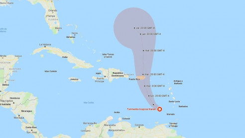 La tormenta tropical Karen avanza hacia Puerto Rico y obliga a desviar varios vuelos en Venezuela Mundo