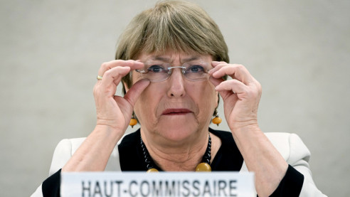 Bachelet advierte sobre militarización de Brasil en los asuntos públicos Justicia y DD.HH