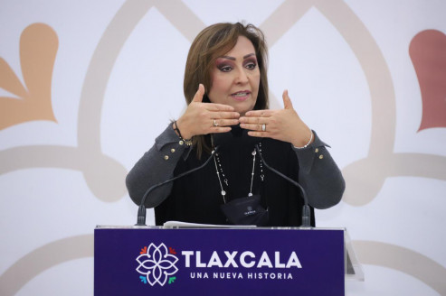 Anuncia Lorena Cuéllar inicio de vacunación infantil contra covid-19 en Tlaxcala México