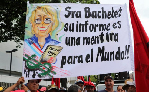 Venezuela: defensores de DD. HH., dirigentes sociales y partidos políticos rechazan el informe de Bachelet Política