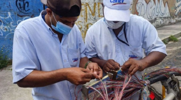 Ratificando su compromiso con el país la Cantv e Hidrocapital atendieron a su clientela Venezuela